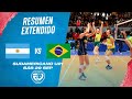 🏐Resumen Extendido: Brasil gana a Argentina y son campeonas - Sudamericano Femenino U21 de Vóleibol