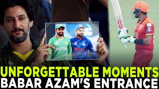 Crowd Cheers For Babar Azam | Stallions vs Dolphins | M 7 | Bahria Town Champions Cup 2024 | M9A1K