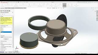 SolidWorks Tutorial | How to model Speaker #cad