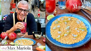 Ricetta RISOTTO AGLI SCAMPI con LIMONE CANDITO 🍤🍋 (Che Colpo di Tacco!) Chef Max Mariola