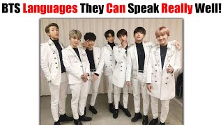 BTS Members Amazing Languages That They Can Speak Really Well Then Other Languages!