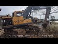 extreme excavator volvo ec 210 blc all testing after repair original videos