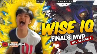 FINALS MVP : WISE HIGH IQ PLAYS DURING THE MPL S7 GRAND FINALS