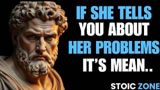 WHEN A WOMAN SHARES HER PROBLEMS WITH YOU, HERE’S WHAT SHE’S REALLY TESTING | STOIC ZONE