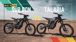 NEW 2022 Sur Ron X vs. Talaria Sting | Electric Dirt Bike Test & Review