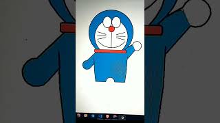 Draw Doraemon using Python #shorts #python