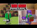 Bertahan hidup selama 100 Hari Di Minecraft Pocket Edition #1