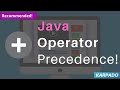 What is Operator Precedence in Java? - Easy explanation from Karpado.com