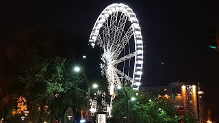 The Budapest eye, Hungary's observation wheel with 360 degree views over the beautiful Budapest City