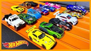 Opening and Racing 15 NEW Hot Wheels 2019