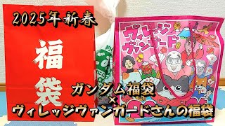 2025年新春ガンダム福袋とヴィレッジヴァンガードさんの福袋を一気に開封してみた結果がユニーク過ぎた！！