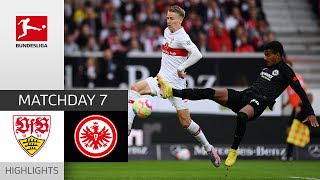 VfB Stuttgart - Eintracht Frankfurt 1-3 | Highlights | Matchday 7 – Bundesliga 2022/23