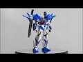 ガンプラまわしてみた hgbd 1 144 gn 0000dvr s ガンダムダブルオースカイ 014