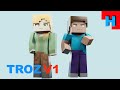 Troz V1 ||free minecraft blender rig|| blender 2.9+