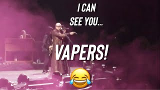 Billy Corgan gives advice to VAPERS! 🤣