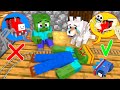 Monster School : CURSED CHOO CHOO CHARLES vs Poor Zombie Baby and Dog - Minecraft Animation