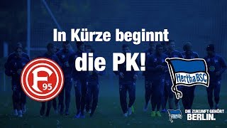 PK vor Düsseldorf - Dardai - Hertha BSC