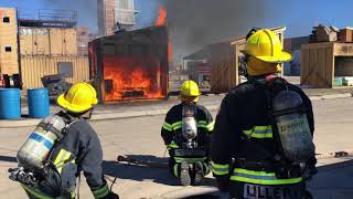 West Metro Fire Rescue: Fire Behavior Burn