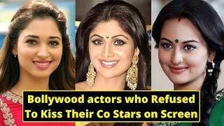Bollywood actors who refused to kiss their co stars on screen