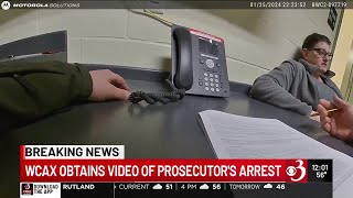 Video shows Vermont prosecutor’s arrest for alleged DUI