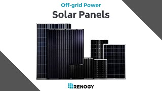 Renogy Solar Panels