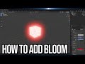 How to see BLOOM in Viewport - Eevee & cycles Blender 4.5 (or lower)