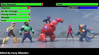 Big Hero 6 (2014) Final Battle with healthbars 2/2 (Edited By @CaseyAlhambra)