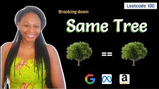 Same Tree - Leetcode 100 - JavaScript