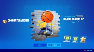 How To COMPLETE ALL NBA 75 ALL STAR HUB CHALLENGES in Fortnite! (Quests Guide) Sink Baskets