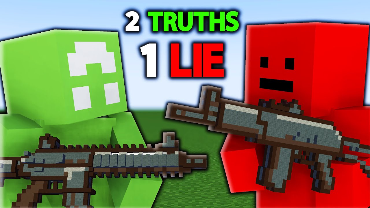 Extreme 2 Truths And 1 Lie in Minecraft