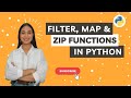 Filter Map Function and Zip Function in Python | Python Programming Tutorials | Meritshot Tutorials