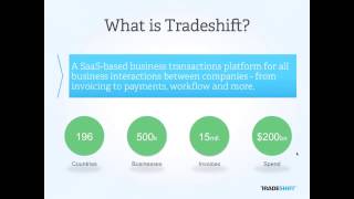 Webinar: How does Tradeshift Maximize Value and Minimize Cost?