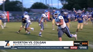 Colgan: 35, Riverton: 0