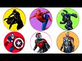 SPIN WHEEL SUPERHERO AVENGERS TEAM SPIDERMAN VS CAPTAIN AMERICA, BATMAN VS SUPERMAN, THOR VS HULK 8