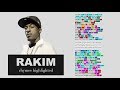 Rakim - Flow Forever - Verse 1 & 2 - Lyrics, Rhymes Highlighted (054)