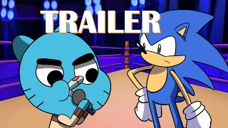 Sonic vs Gumball Cartoon Rap Battle Z Trailer Preview
