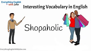 Shopaholic: Learn English Vocabulary, English Practice Time #englishvocabulary