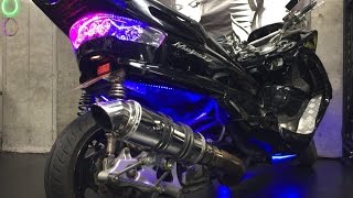 【 BIKE SHOP ATV 】マジェスティＣ　ロンホイ　フルＬＥＤカスタム