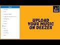 How to Upload Music to Deezer For Free