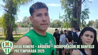 Diego Romero - Arquero - Incorporación de Banfield - Pretemporada 2025