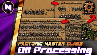 OIL REFINING \u0026 PROCESSING from Early, Mid to Late game -  Factorio 0.18 Tutorial/Guide/How-to