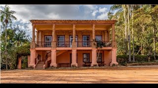 🥰Fazenda centenária com maravilhoso casarão de arquitetura italiana em  Morungaba - SP