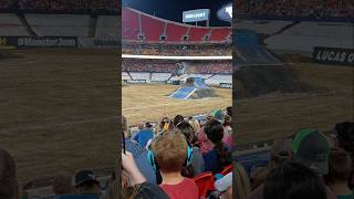 Megalodon doing a back flip at monster jam. #monsterjam #monstertruck