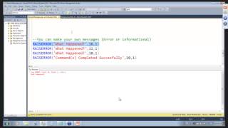 SQL Server 2012: Error Handling By Rick Morelan