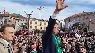 İmamoğlu Böyle Seslendi! Haysiyet Mücadelesi için Giresun’dayız.