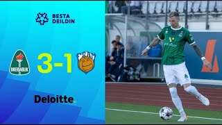 Breiðablik 3 - 1 Fram | Blikasigur á Kópavogsvelli | Mörk leiksins í boði Deloitte