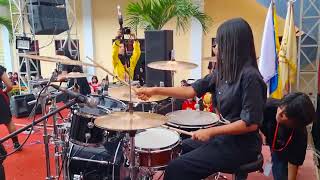 Noya Drumcam cover Angkara (Power Metal) acara Festival Band SMK 1 Pancasila