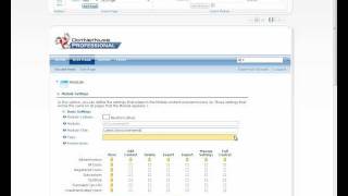 DotNetNuke Module Settings Overview