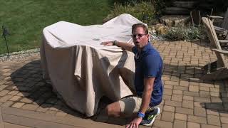 Season Sentry Oversized Protective Patio Cover on QVC