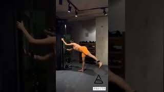 Jhanvi Kapoor hard workout karty💪💪 #frhits